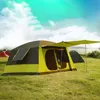 Tente Gonflables de Campingtent Outdoor 812 Защита дождя Две комнаты одна комната для кемпинга.