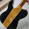 2024 Novo Fingerboard Birch de guitarra elétrica Maple Maple Amarelo Pickguard Gold Hardware