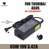 アダプター19V 3.42a 5.5x2.5mm 65W ASUS X401A X550C A450C Y481 X501LA X551C V85 A52F X555 / TOSHIBA / GATEWAY用ASUS X401A X550C A450C A450C Y481用アダプター充電器
