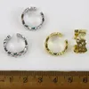 Ryggar örhängen 10 par Tiny Minimalist Ear Cuff Polished Smooth Metallic Women Jewels Gift 30962