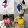 Carriers Slings Sackepacks Cartoon Baby Boys and Girls School Sackepack Anti Loss Wire Harness Binding for Children Shark Kindergarten Sac Daycare Rucksack Q240416