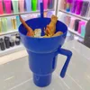 Plastik Kola Fincan Tavuk Kızarmış Patlamış Mısır Saman Supp Creative Snack Cup Tutucu Kase Stadyum Kupa