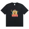 Summer Tiger Cub Moon Good Night Fashion Sports Womens Tshirt Harajuku Graphic Clothing TopDrop Ship 240416