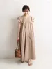 Robes décontractées Gagarich femme robe japonais Sumon coréen en V