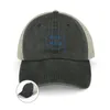 Berets Blue Mala - oryginalne logo Cowboy Hat Snapback Cap Fashion Beach Anime Golf End Men Damskie