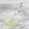 Клавные бабочки кисточки для кисточки телефона Женский акриловый кусочный кулонный подвесной аксессуары