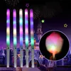 Party Gunst Led Light Up suikerspin Kegels kleurrijk gloeiende marshmallowsticks ondoordringbare kleurrijke marshmallow glow stick lt919