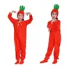 Children's drama cute little animal red radish performance costume