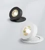 Lumières LED incrustées avec une rotation à 360 degrés et un salon intégré intégré à Spotlight 7W