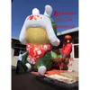 マスコットコスチュームカスタマイズされたIatable Bunny Party Decoration Props