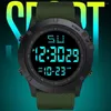 Polshorloges casual sport horloge grote wijzerplaat waterdichte multifunctioneel digitaal led -scherm eenvoudig militair