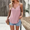 Casual dames tanktops lente en zomer casual vaste kleur gesuspendeerde zipper crop top halter tee shirt strand dagelijkse outfit