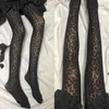 Sexiga strumpor kvinnor sommar sexig tunna svarta strumpbyxor vintage leopard djur tryckt jacquard ren tights strumpor cosplay leggings 37jb 240416