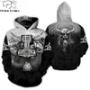 Mens Hoodies Sweatshirts PLstar Cosmos 2019 New Fashion Men hoodies 3D All Over Printed Tattoo Viking Odin Hoodie Apparel Unisex Casual Hoody streetwear LY191205L2