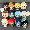 Plush Keychains 20 Style 10cm Impact Tartaglia Zhong Li Kokomi Eula RAILEN SHOGUN PLUSH PENDANT TOY DOL MINI KEYCHAIN RACTACK VOOR CADEAU Y240415