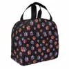 Patte-animaux Pathes Isulaté sac à lunch portable PORTABLE FOODPRINT MEAU COTTAINER COFFORMER SAG TOTE LANCE BOX PIOT SAGS DE Rangement de nourriture M7VP #