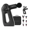 Fitrx Pro Neck och Back Massager Handheld Percussion Massage Gun med flera vinklar hastigheter bilagor 240411