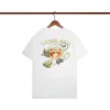 Fashion T-shirt Men Femmes Designers T-shirts Tees Vêtements HOMMES HOMMES CONCUTER CHORD Shirt Luxury Clothing Street Shorts Vêtements Casablanc Tshirts Casablanc