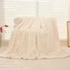 Couvertures en tissu polyester cisaillement couverte couverture printemps et chambre d'automne chambre à domicile canapé de bureau de marque