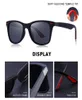 Merrys Design Men Women Classic Retro Rovet Polarized Sunglasses Design Design Square Frame 100 UV Protection S85082820649