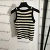 Sexy Camis Summer Crystal Letters Camisoles Luxury Sleeveless Tops Girls Stripe Designer Shirts Designer Camis Vests