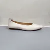 Sıradan Ayakkabı Birkuir Retro Saçımlı Toe Women Flats Lüks Seksi Elbise Orijinal Deri Bahar Somunlar Bayanlar için Düşük Topuk Üzerinde Kaymak