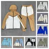 Hoodies Summer Sportswear Tech Designer Fleece Set Designer Pant Tracksuit Mens Domans Sports shorts Jogger broek Dikke Track Suits Man Bottoms Sweat Pant