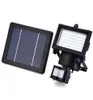 60 LEDS SOLAR LED BONDEGHING IP65 Capteur de mouvement de pir blanc extérieur LED LED FIND LIGHT POUR LE MUR PATAINE LEUR ÉCLAIRAGE D'URGENCE4438172