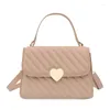 Sacchetti da sera filo ricamo una borsa trapunta trapunta per donna designer di lusso in pelle lady lady shood borsetta