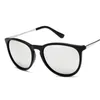 Sonnenbrille Marke Designer rund Katzenauge Sonnenbrille Mann Retro Shades Männliche Sonnenbrille Spiegel klar Vintage Mode Fahrt Oculos de Sol 24416