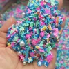 100g DIY Slime Supplies Sea Fish Bee Honeycomb Flower Grape Fruit Butterfly Polymer Clay Slices Sprinkles