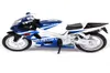 Maisto 118 118 Escala Suzuki GSX R750 Motorcycles Motorbikes Diecast Models Modelos de aniversário Toy para meninos Kids9087269