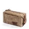 Muchuan High Quality Canvas Travel Bag Men rakar Dopp Kit Wash Organizer Make Up Case Make Up Organizer Handväskor 240412