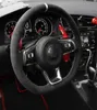Whole Alcantara Hand-stitched Car Steering Wheel Cover for VW Golf 7 GTI Golf R MK7 VW Polo GTI Scirocco 2015315C7262764