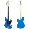 Gitarr irin 4 strängar bas gitarr elektrisk bas gitarr lönn kropp professionell lek prestanda elektriska basdelar tillbehör
