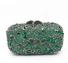 Dgrain Women Army Green Crystal Evening Clutch Bags Bridal Diamond Handbag Wedding Party Minere Purse Dies Chain Crossbody Bag4056537