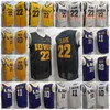 Iowa Hawkeyes 22 Caitlin Clark College Basketball Jersey LSU Tigers Angel Reese # 10 Campus Ink Purple Hailey van Lith 11 Jerseys d'école universitaire