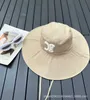 Ball Caps Designer CE Home Hoge kwaliteit Big Bimmed Fisherman Hat modieuze en veelzijdige single item Sunshade voor mannen vrouwen 36ZV