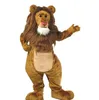2024 Vuxenstorlek Lion Mascot Costume Carcher Character Outfits Suit Furry Suits Halloween Carnival Birthday Party Dress