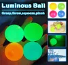 Plafond kleverige muurbal lichtglow in de donkere squishy anti stressballen rekbare zachte squeeze volwassen kinderen speelgoed feest cadeau 28881927