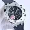 Designer Watchs Watch APS Sapphire High Movement Quality Quality Top Brand Automatic Designer Multifonction Chronograph Man Montre