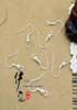 200pcslot Sterling 925 Silver Earring Findings Fishwire Hooks Jewelry DIY 15mm fish Hook Fit Earrings5200189