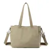 Вечерние сумки Canvas Bag Retro 2024 Женская работа с большой пропускной способностью.