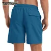 Tacvasen Summer Beach Board Shorts Shorts Mens Casual Surfing Trunks Jogger Outdoor Jogger Supshort Elastic Waist Gym 240403