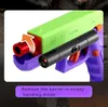 Toys Toys Dual-Mode Automatic Shell Ejection G17 Pistolet Version laser Radish Gun Soft Bullet Toy Gun Cs Shooting For Kids 240417