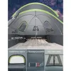 Pickup Truck Tent 20 Waterproof PU2000mm Double Layer for 2 Person Portable Bed 556 Camping Preferred Green 240416