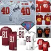 Custom 75th Throwback 40 Pattillman 2000 Jerseys de football 81 Jackiesmith 22 Rogerwehrli 35 Aeneaswilliams 33 Ollilematson13 Kurtwarner 7 Patrickperson