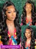 30 40 polegadas onda corporal 13x6 HD Lace Frontal Wig Human Human Brasilian 360 Wigs à venda 13x4 Lace Fronte