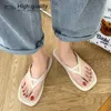 Hbp não marca chinesa ao ar livre mulher chinelos de praia Chanclas Chanclas Factory barato PVC Slim Flop Wedding Slides Non-marca