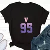 Tops for Women Vtaehyung Jungkook Fan T Shirt Suga Kpop Harajuku Tshirt Woman Tshirts Aesthetic Clothes 240416